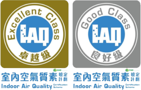 室內空氣質素指標檢定標籤