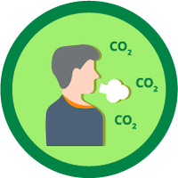 二氧化碳圖標